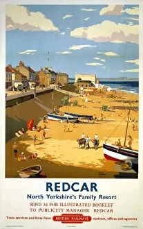 Related Images Jigsaw Puzzle Collection: Redcar, BR poster, 1958