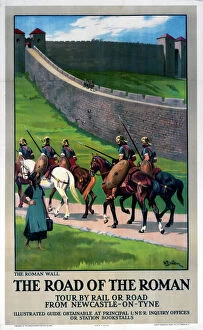 Bow Collection: The Road of the Roman, LNER poster, 1923-1947