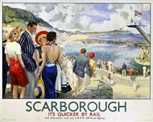 Related Images Jigsaw Puzzle Collection: Scarborough, LNER poster, 1930s