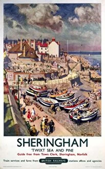 Related Images Fine Art Print Collection: Sheringham, BR poster