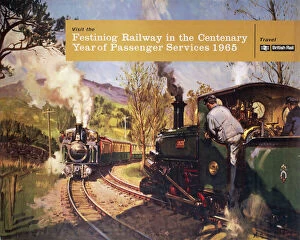 Kensington and Chelsea Collection: Visit the Festiniog Railway in the centenary Year... BR poster, 1965