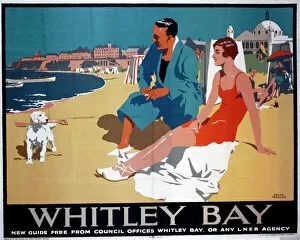 Posters Poster Print Collection: Whitley Bay, LNER poster, 1923-1947