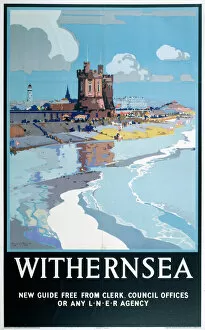 Related Images Jigsaw Puzzle Collection: Withernsea, LNER poster, 1923-1947