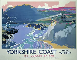 Related Images Photo Mug Collection: Yorkshire Coast, LNER poster, 1937