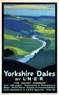 Cardiff Framed Print Collection: Yorkshire Dales, LNER poster, 1923-1947