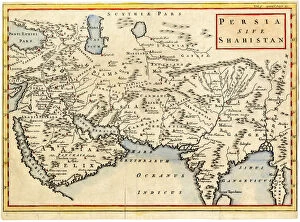 Maps Collection: Antique map of Persia and Arabia 1730