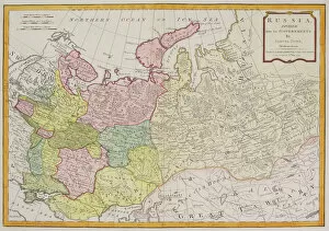 Key Collection: Antique map of Russia