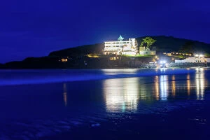 Landscape paintings Collection: Art Deco Burgh Island Hotel
