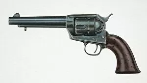 Weapons Collection: Artwork of a Colt 45 hand-gun