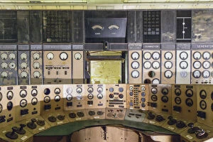 Battersea Pillow Collection: Battersea Power Station Control Room
