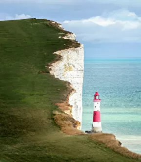 The Great British Seaside Mouse Mat Collection: Beachy Head and Lighthouse