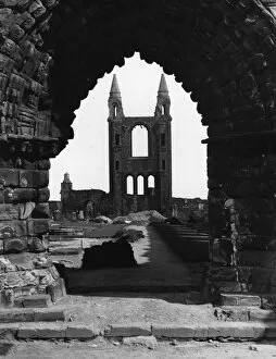 Fox Photo Library Canvas Print Collection: Cathedral Ruins