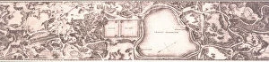 North Collection: Central Park Plan, circa 1858