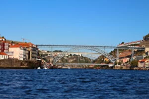 Passenger Craft Collection: Dom LuAis I Bridge in Porto, Portugal