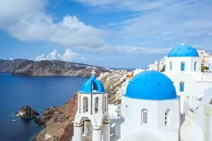 Travel Destination Collection: Famous town of Oia, Santorini, Greek islands