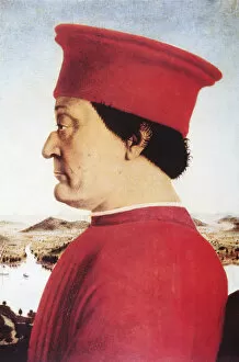 Urbino Poster Print Collection: Federico da Montefeltro, Duke of Urbino (1422-1482)