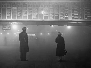 Passenger Collection: Fog At Liverpool Street