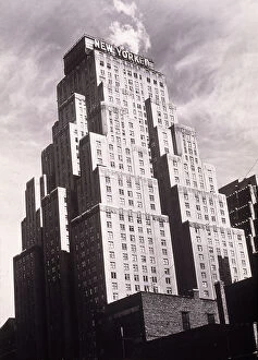 Politicians Metal Print Collection: 'Grand Old Lady', the Iconic Art Deco New Yorker Hotel