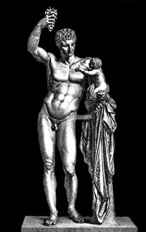 Palaces Premium Framed Print Collection: Hermes and the Infant Dionysus