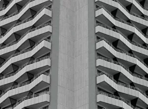 Minimalism artwork Canvas Print Collection: detail of hotel hotel