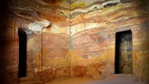 Hole Collection: Interior of The Treasury, Petra, Jordan