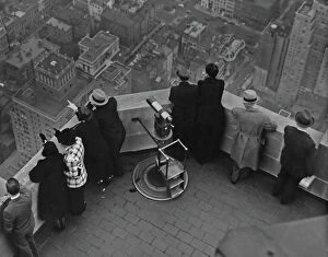Empire State Building Collection: Looking Over New York City