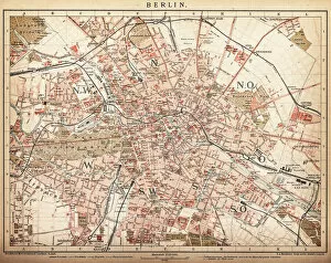 Map Collection: Map of Berlin 1898