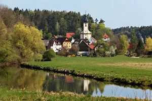 German Culture Collection: Nankendorf, Waischenfeld community, Wiesent, Franconian Switzerland, Upper Franconia, Franconia