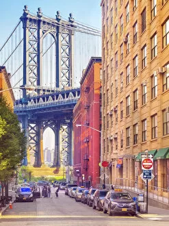 Related Images Photo Mug Collection: New York, Manhattan Bridge and DUMBO