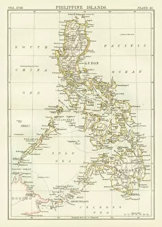 Related Images Photo Mug Collection: Philippines map 1885