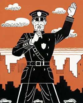 Art Prints Poster Print Collection: Policeman