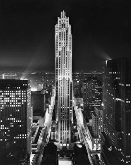 George White Premium Framed Print Collection: Rockefeller Center