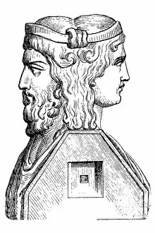 Life drawings Collection: Roman God Janus