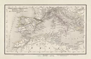 Italy Framed Print Collection: Roman Republic and Carthage during the Second Punic War (218-201-BC)
