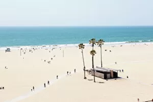 Photograph Collection: Santa Monica beach, Los Angeles, California, USA