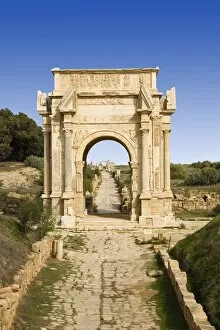 Bad Condition Collection: Severan Arch, Leptis Magna, Libya, Africa