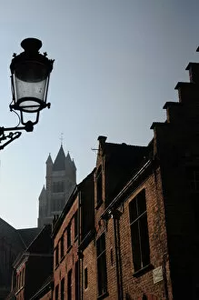 Street Light Collection: A view of the historic city centre of Bruges