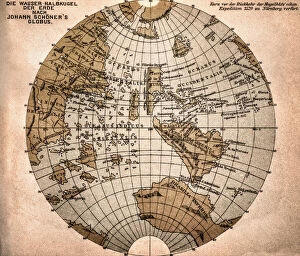 Australia Photo Mug Collection: World map from 1520
