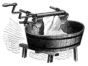 1890 1899 Collection: Wringer, wet clothes dryer