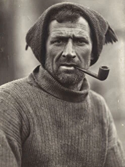 Antarctic Expedition Pillow Collection: Portrait of Tom Crean