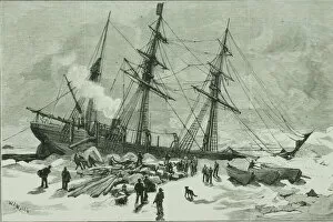 Rowing Boats Collection: The sinking of the Eira, August 21 1881