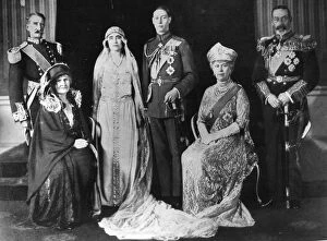 The Queen Mother Jigsaw Puzzle Collection: Elizabeth Bowes Lyon (Queen Mother) marries Duke of York (King George VI) Wedding