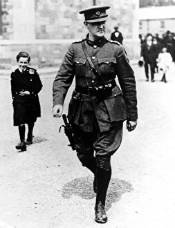 Dail Collection: Michael Collins 1890-1922) Irish Nationalist, Sinn Fein leader, founder and director