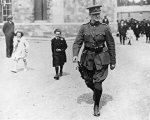 Republican Collection: Michael Collins 1890-1922) Irish Nationalist, Sinn Fein leader, founder and director