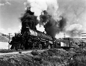 Travel Collection: Union Pacific Class Steam Locomotive 4-8-8-4 Wheel arrangement Big Boy Class