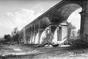 Victorian Architecture Metal Print Collection: Wharncliffe Viaduct Hanwell