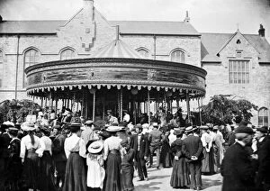 Amusements Collection: A Fair, Truro, Cornwall. About 1900