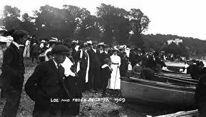 Rowing Boats Collection: Loe beach, Feock, Cornwall. 1909