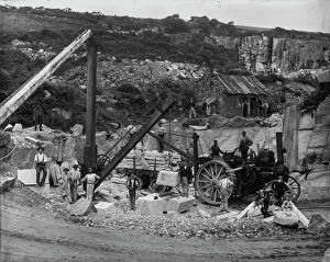 Crane Collection: Polkanuggo Quarry, Stithians, Cornwall. 1903-1904