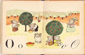 France Canvas Print Collection: ABC OF BABAR O, 1939 (illustration)